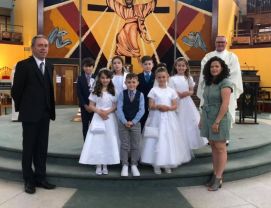First Holy Communion for Burrenreagh Pupils
