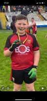 Odhran Represents Burrenreagh at Down v Monaghan Game. 