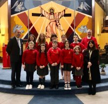 Primary 7 Pupils Receive Sacrament of Conformation. 